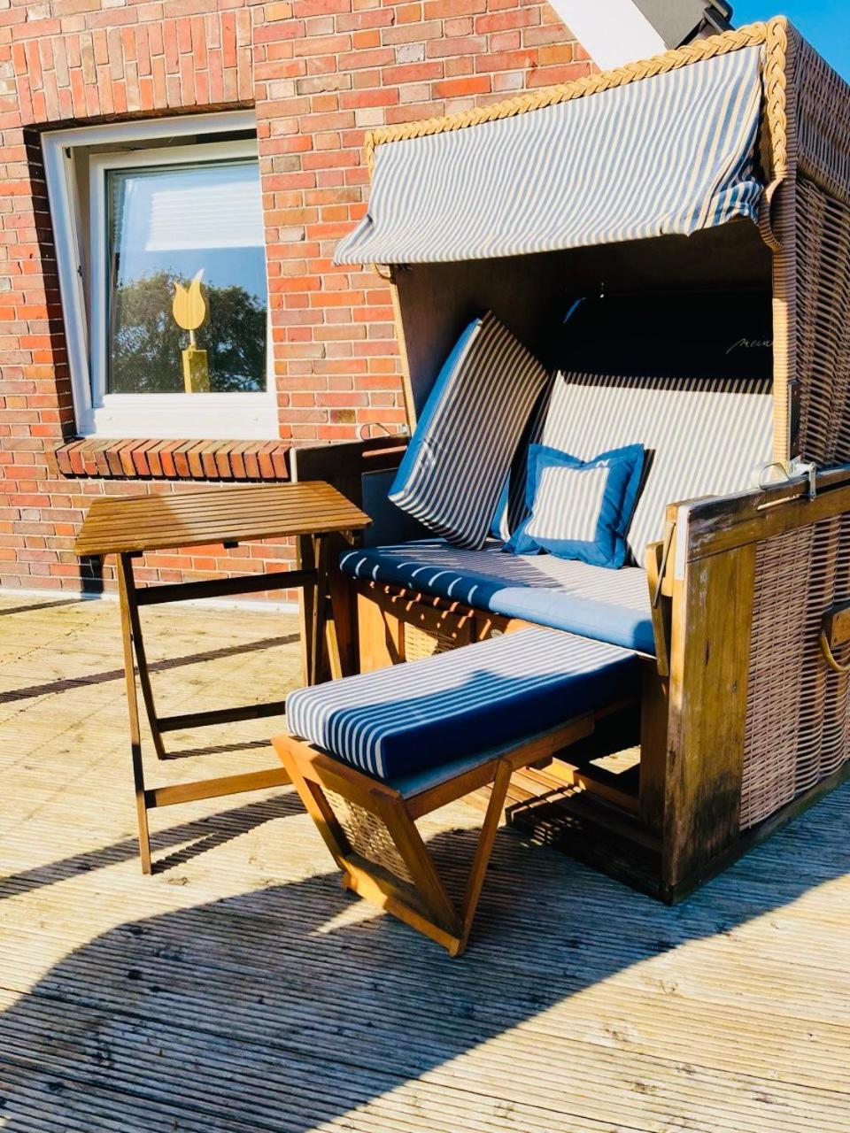 Ferienwohnung Wiekenblick Moormerland Buitenkant foto